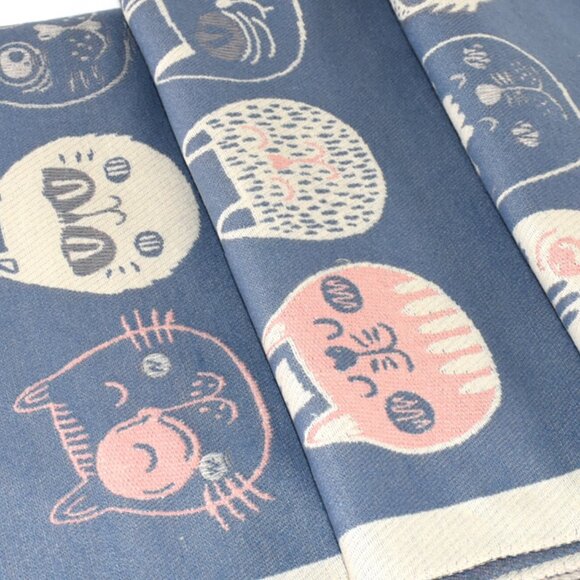 Cats Kittens Theme Pashmina Style Soft Fall Winter Boho Scarf Shawl Throw - Picture 6 of 9